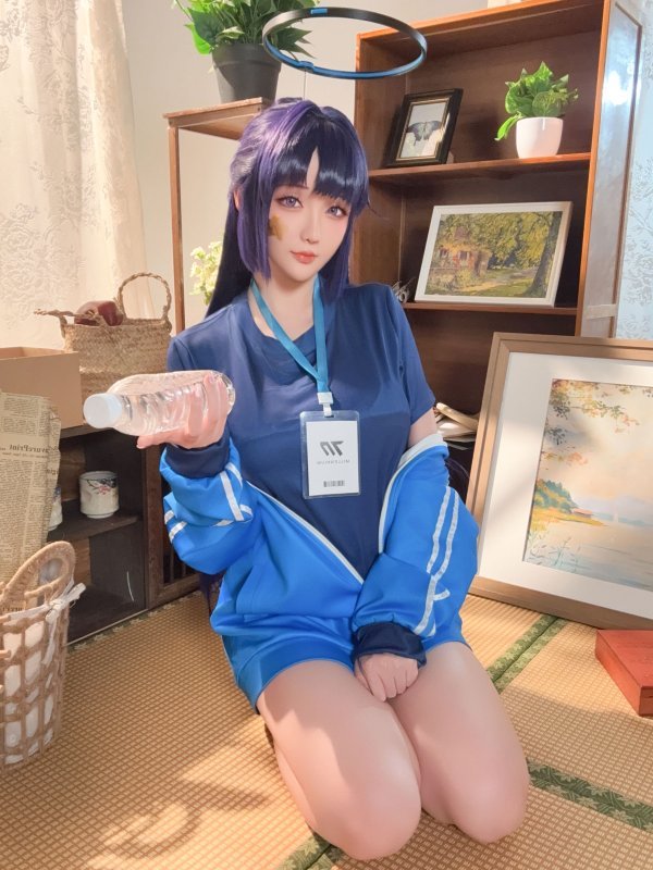 星之迟迟蔚蓝档案早濑优香体操服