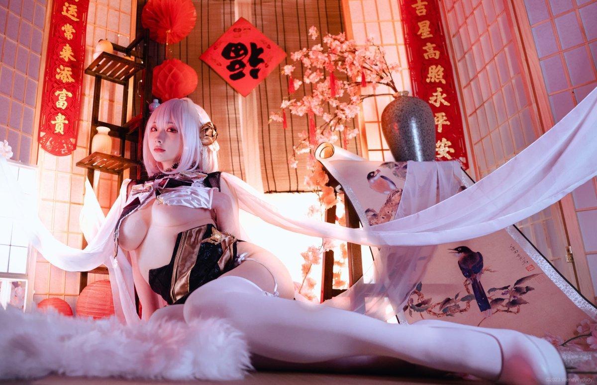 Wendydydydy_酱油 碧蓝航线天狼星旗袍主题