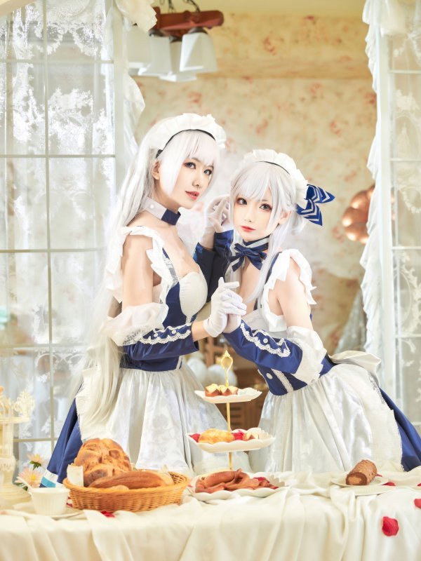 源纱希喵喵喵&犹大Yuta联袂创作《碧蓝航线》贝尔法斯特精美设定图集