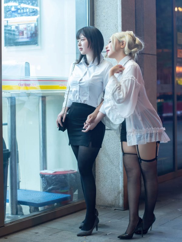 皮皮奶可可爱了啦&穆零Mu0 百合OL高清图集赏析