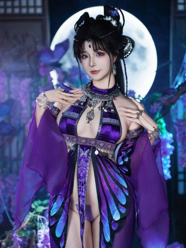 玉汇幻蝶图集 – 128P古典清新风格