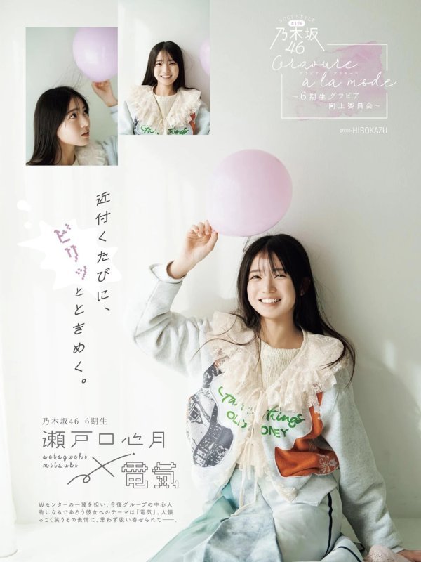 Mitsuki Setoguchi 瀬戸口心月 2026年3月号 B.L.T. 封面及内页时尚展示