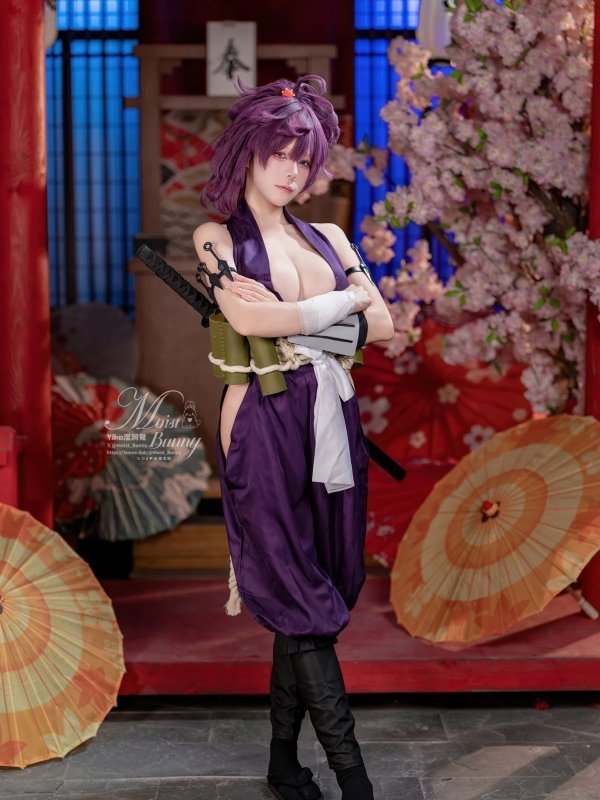 Cosplay 黏黏团子兔 & 地狱乐 杠