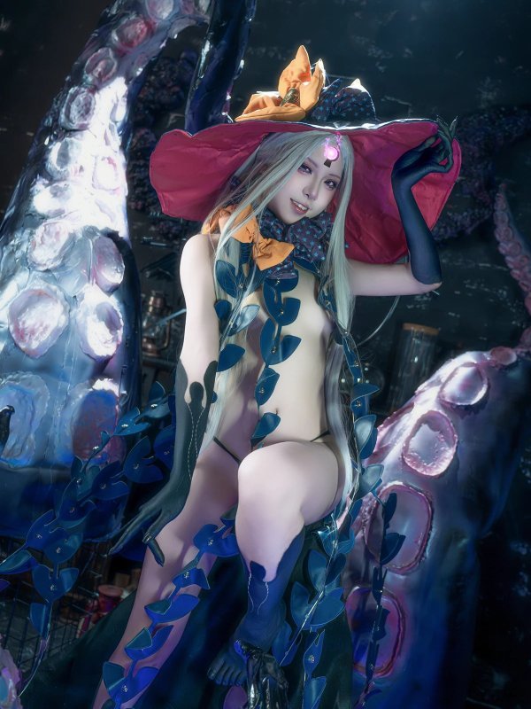 纸悦Etsu_ko倾情演绎FGO阿比盖尔三破造型Cosplay