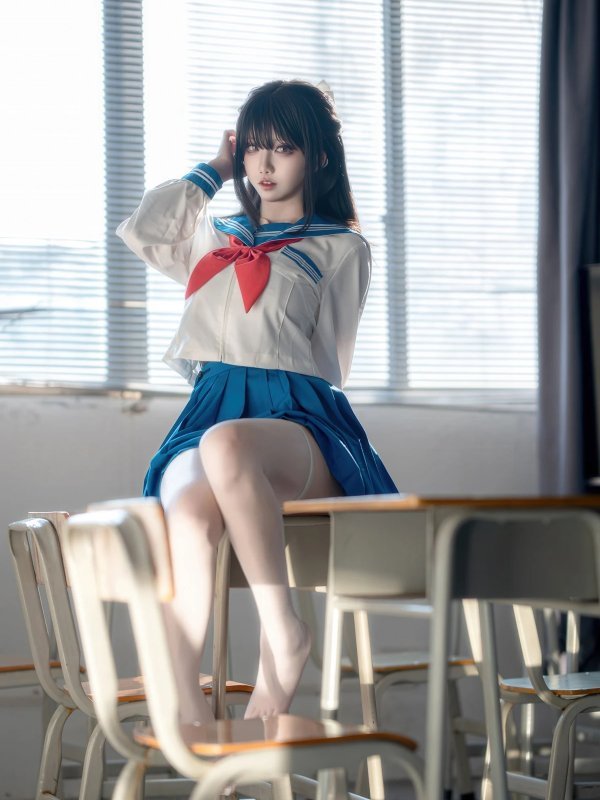 Cosplay纸悦Etsu_ko水手服兔女郎造型解析