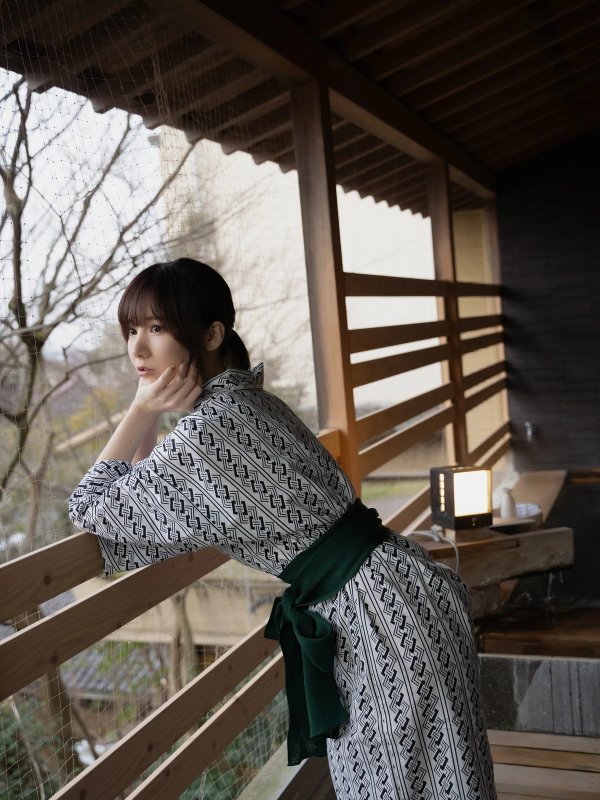 Kenken けんけんデジタル写真集「湯けむりけんけん」Set.01温泉烟雾特辑
