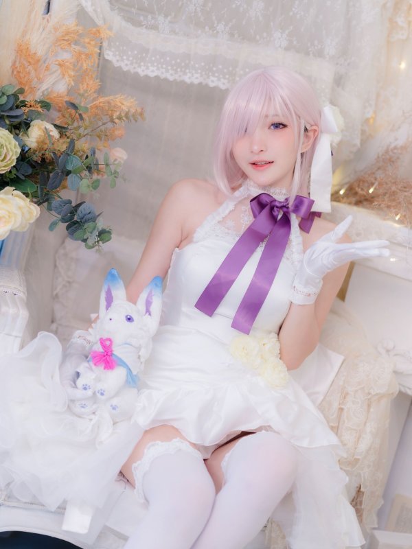 [Fantasy Factory] 小丁 Mashu Kyrielight 玛修 Cosplay写真全集 – Fate/Grand Order 高清图集