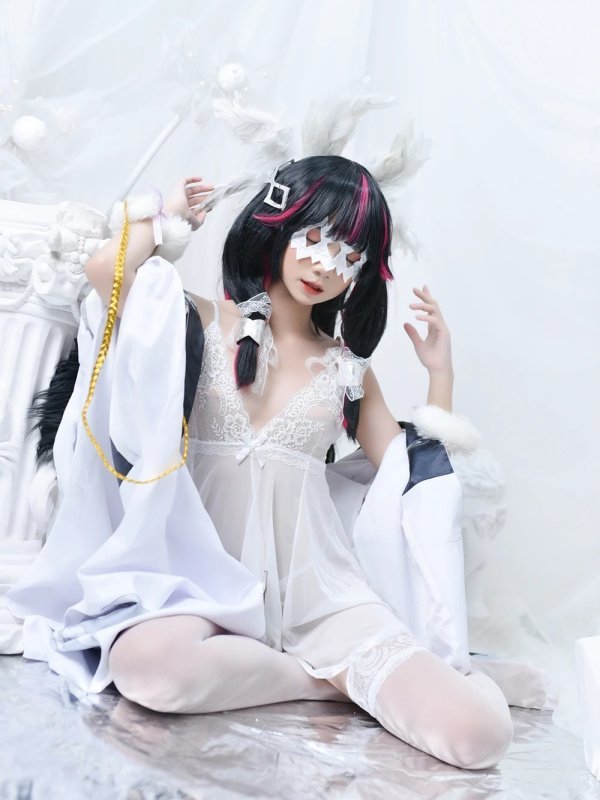 Cosplay PoppaChan演绎原神角色哥伦比亚·希珀塞莱尼娅