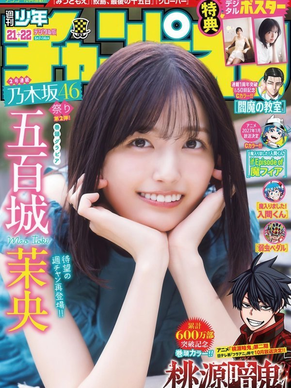 Mao Ioki 五百城茉央《周刊少年Champion》2026年第21-22号写真特辑
