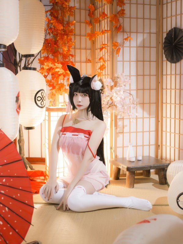 人气Coser 二佐Nisa – 碧蓝航线 长门 神子的休憩